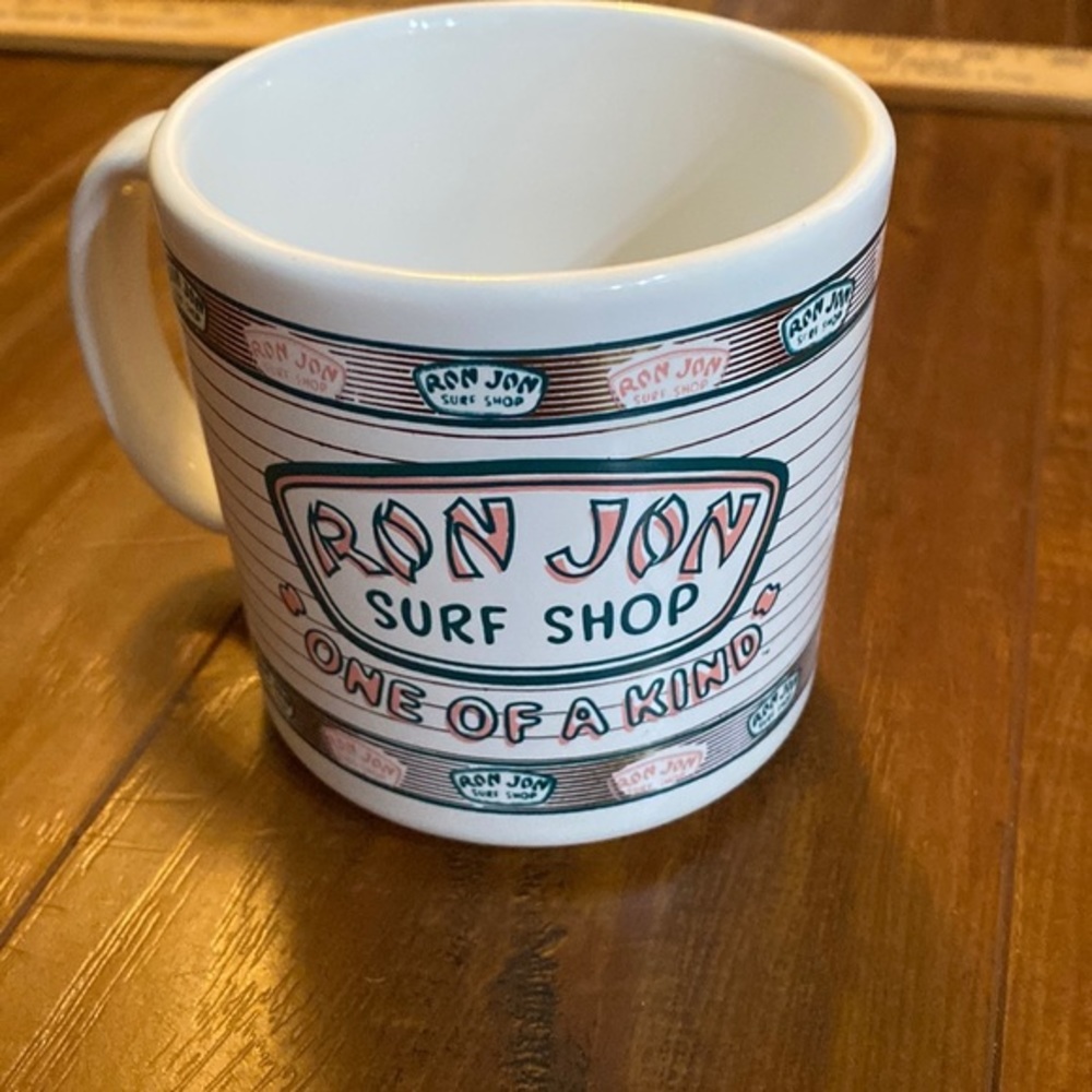 Vintage Ron Jon Surf Shop Cocoa Beach University Mug Made in England